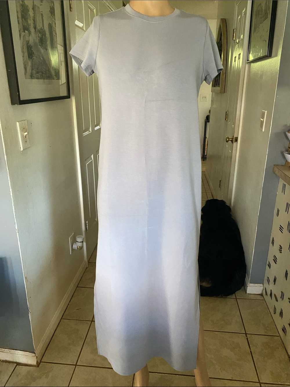 SPANX Short Sleeve Maxi Dress  gb3